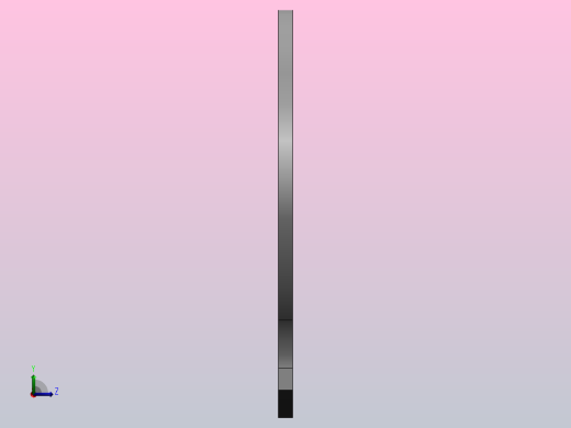 轴用弹性挡圈B型22左视缩略图