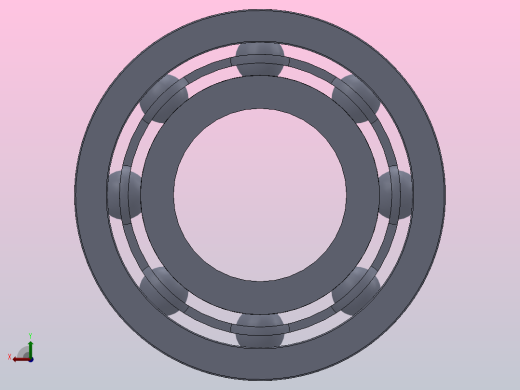 多套GBT276深沟球轴承3D模型Solidworks设计后视缩略图