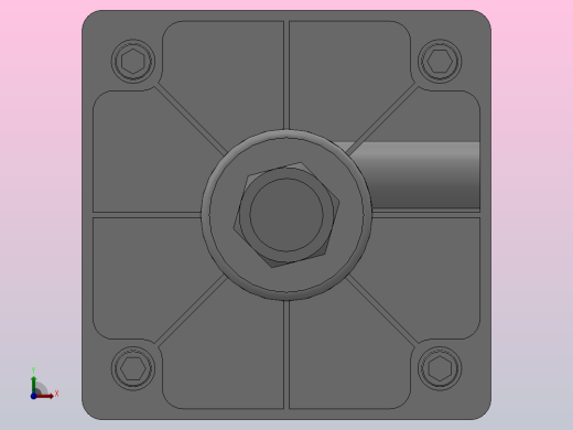 SUJ双轴复动行程可调型气缸SUJ100×350-30---CS1U前视缩略图