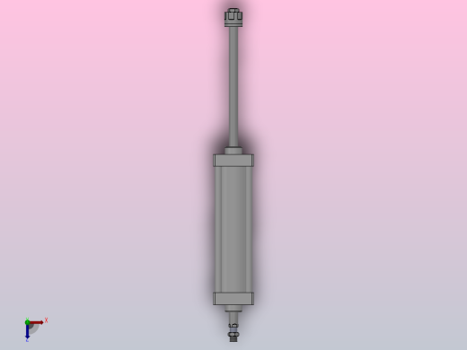 SUJ双轴复动行程可调型气缸SUJ100×350-30---CS1U俯视缩略图