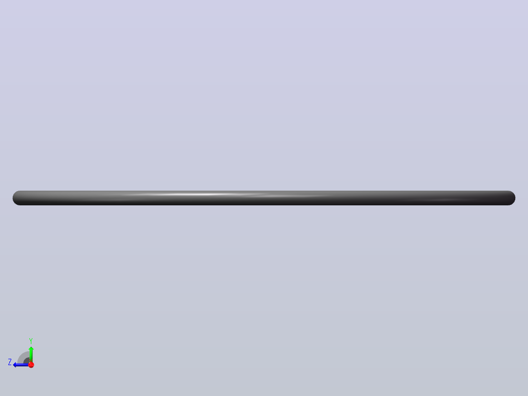 O型密封圈φ129×4右视图
