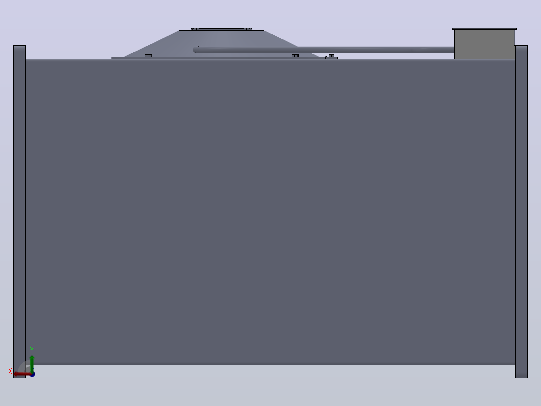 EKR800×500C3 EKR800×500E3 EKR800×500F3方形管道风机[EKR800×500C3]后视图