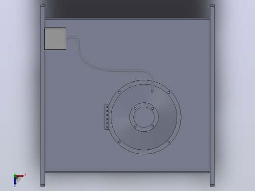 EKR800×500C3 EKR800×500E3 EKR800×500F3方形管道风机[EKR800×500C3]俯视缩略图