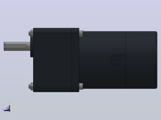 70DC(20W╱36W)微型直流组合型电机[70DC30GV24R16-70GK10HK]右视缩略图