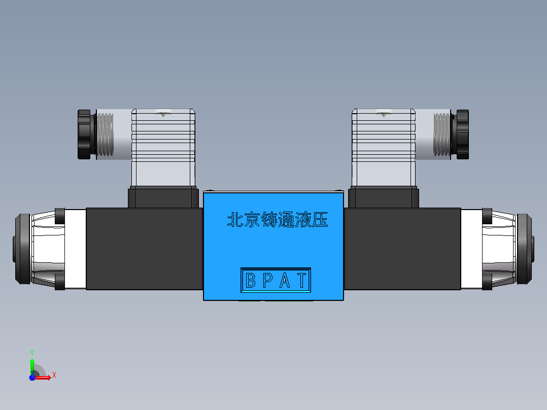 4WE5 电磁换向阀前视图