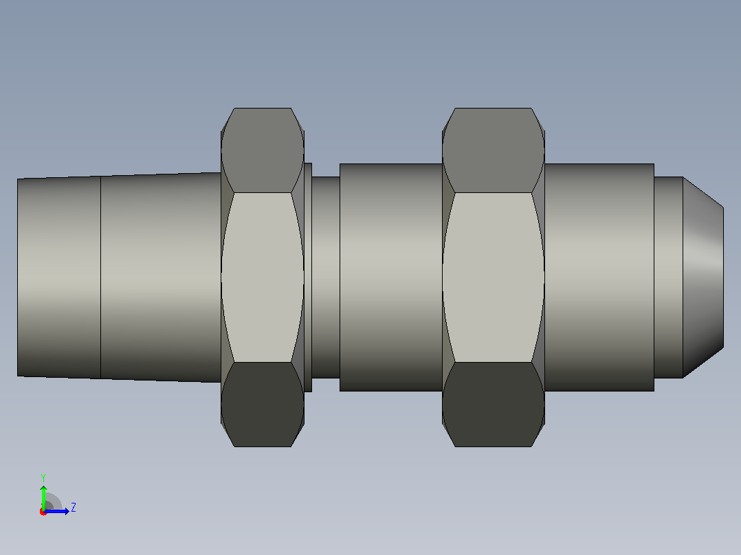 10 wftx s硬管接头左视图