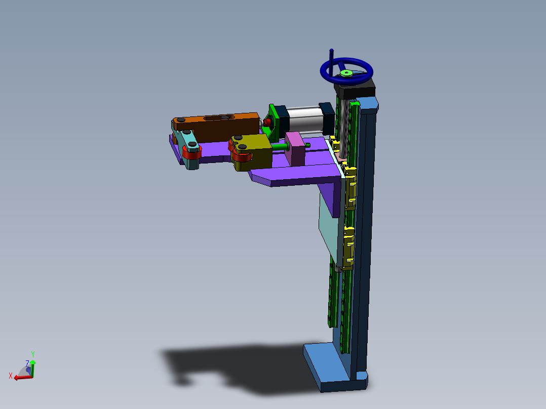 圆管类辅助夹紧机构