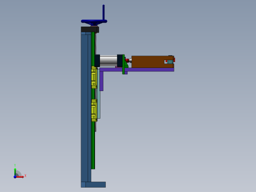 圆管类辅助夹紧机构前视缩略图