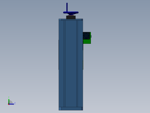 圆管类辅助夹紧机构左视缩略图