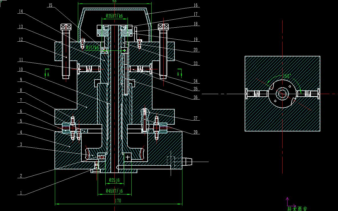 机械毕业设计-3-数控车床四工位电动刀架设计