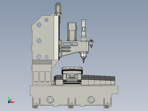 21-000小型加工中心3D前视缩略图