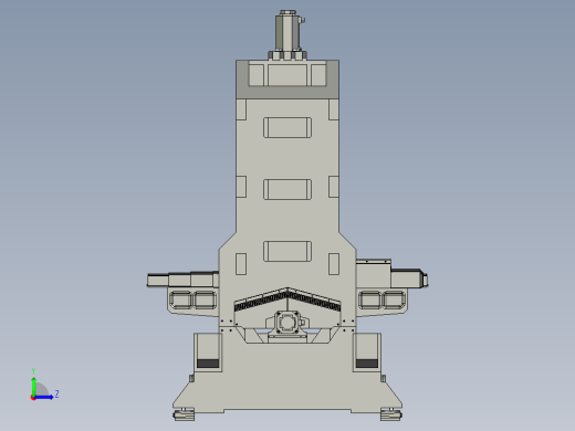 21-000小型加工中心3D左视缩略图