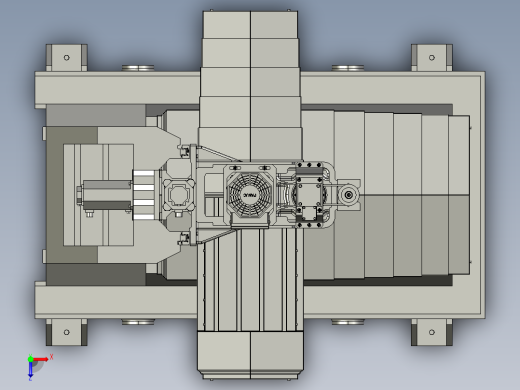 21-000小型加工中心3D俯视缩略图