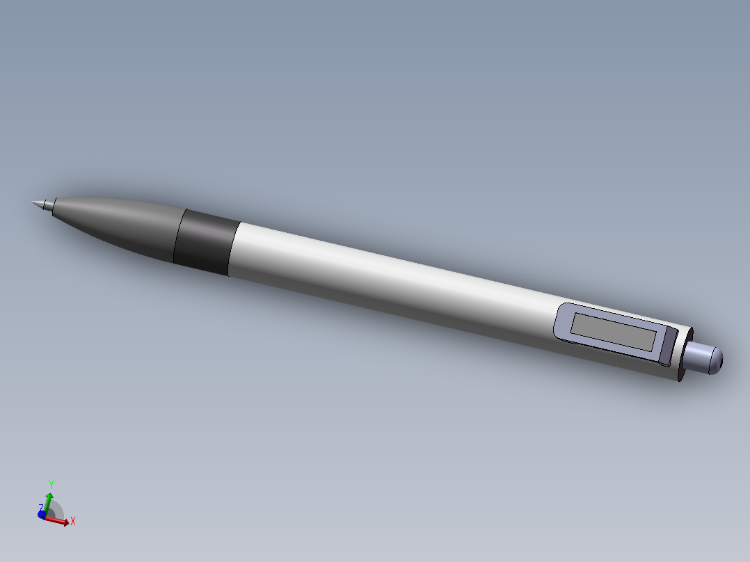 SW2012画的圆珠笔