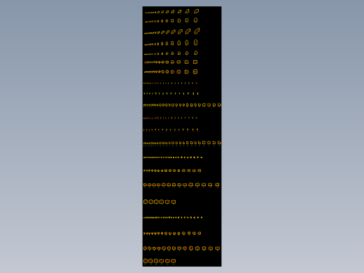钢制弯头三通四通大小头CAD图
