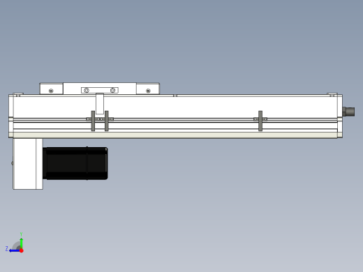 Toyo东佑达直线模组-ECH17-300-BM-400W右视缩略图