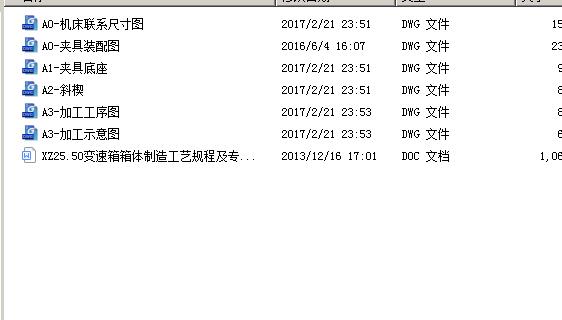变速箱箱体工艺及铣平面夹具设计【6张CAD图纸