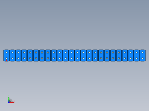 彩色公头100mil（2.54mm）系列-DS1021_blue_2x24p_100mil_Type1_rev1.0前视缩略图