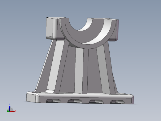 Q118-右轴承座组件机械加工工艺及夹具设计【轴承盖铣面+轴承座镗孔】【三维零件】