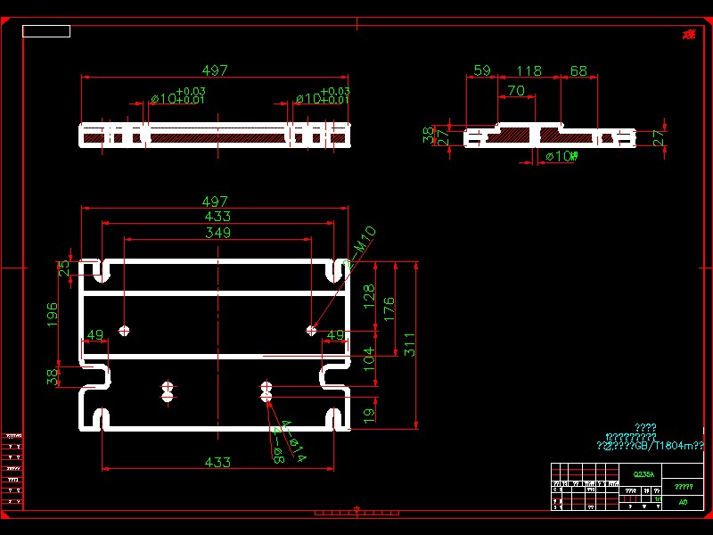 Q118-右轴承座组件机械加工工艺及夹具设计【轴承盖铣面+轴承座镗孔】【三维零件】