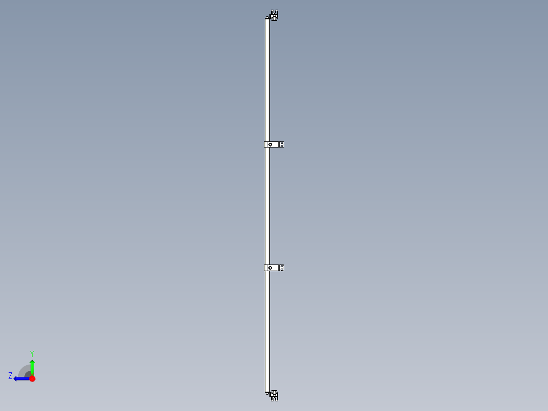 基恩士SL-JB159_side-mount_kc图纸模型右视图