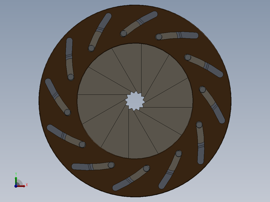 虹膜机构20前视图
