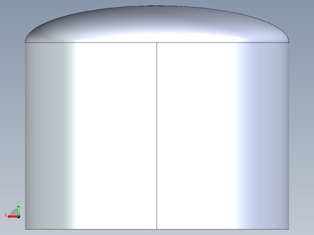 CPVC管件20-Sch80_Cap_FPT_9848-012 _1.25in后视图