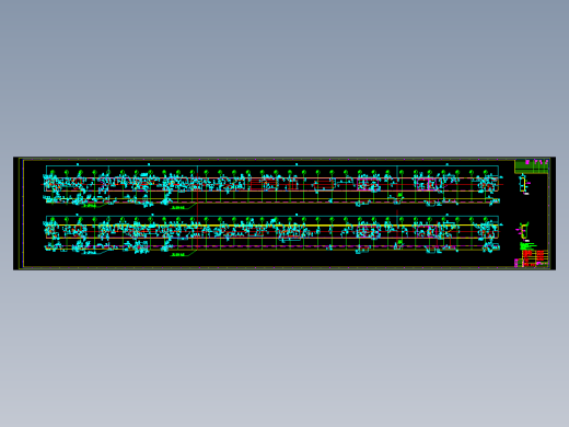 载货车车架及支架CAD图纸7张