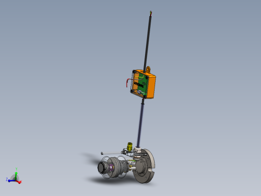 全自动对刀仪（sw可编辑+bom单+工程图）