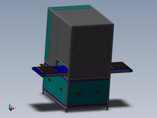 带Nachi机器人的食品切割机sw21可编辑
