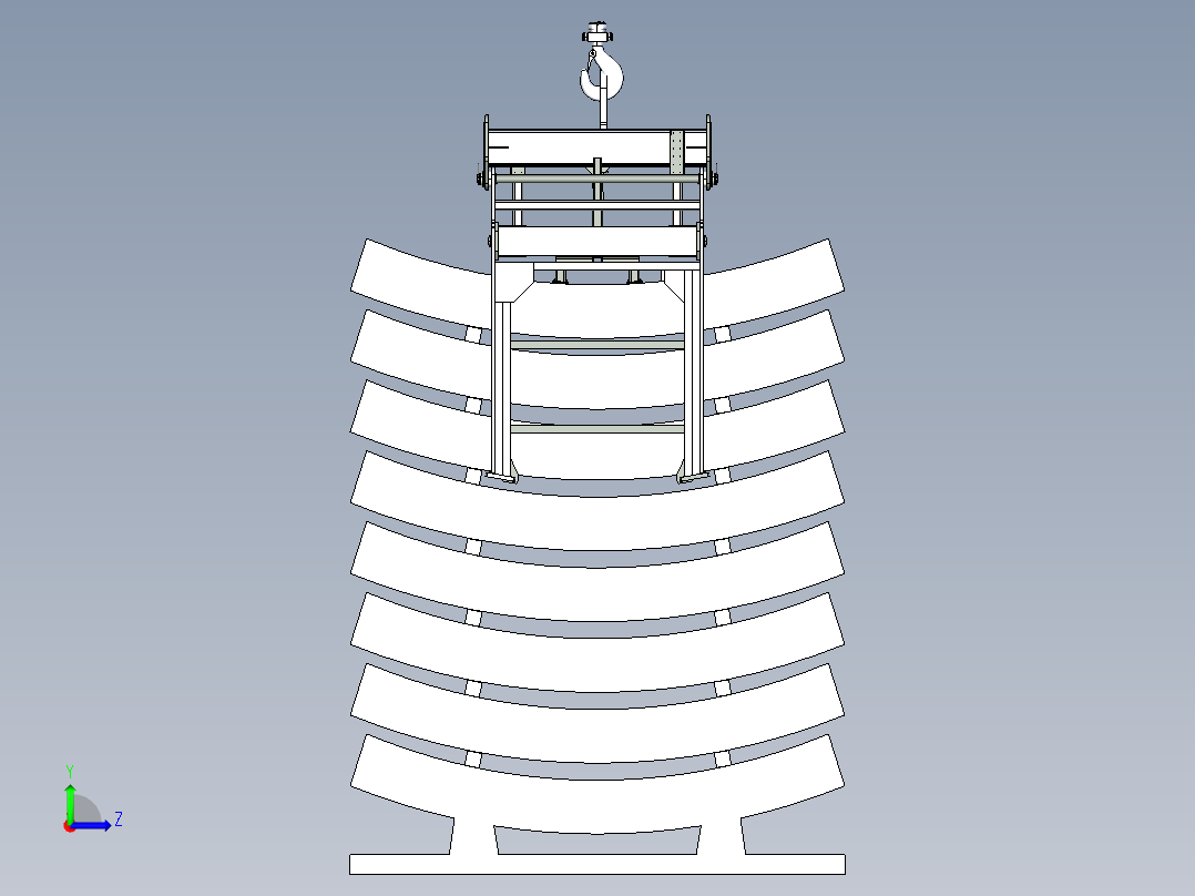 机械混凝土砌块提升设备-45t-1.snapshot.2左视图