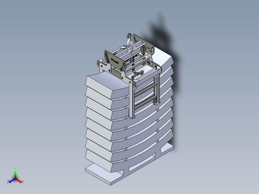 机械混凝土砌块提升设备-45t-1.snapshot.2正等轴测图
