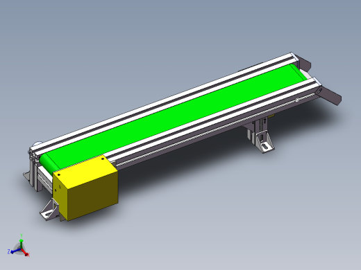 0.8米0.08米带式输送机构