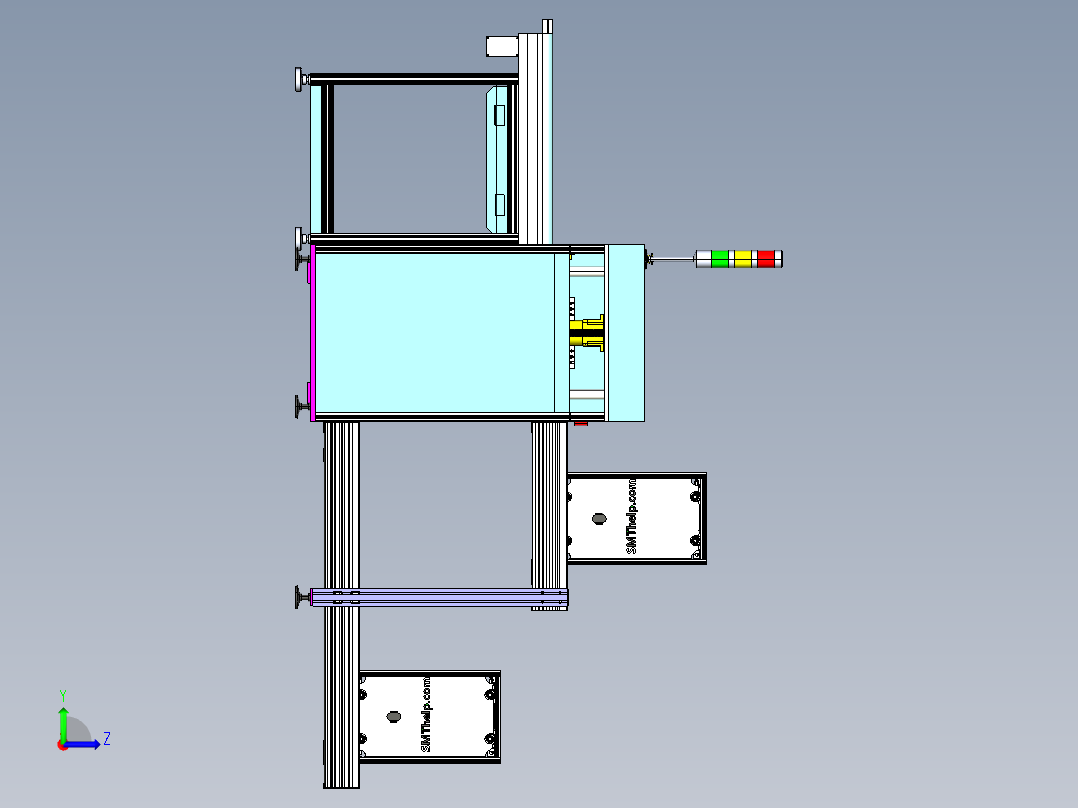 流水线、生产线(53)左视图