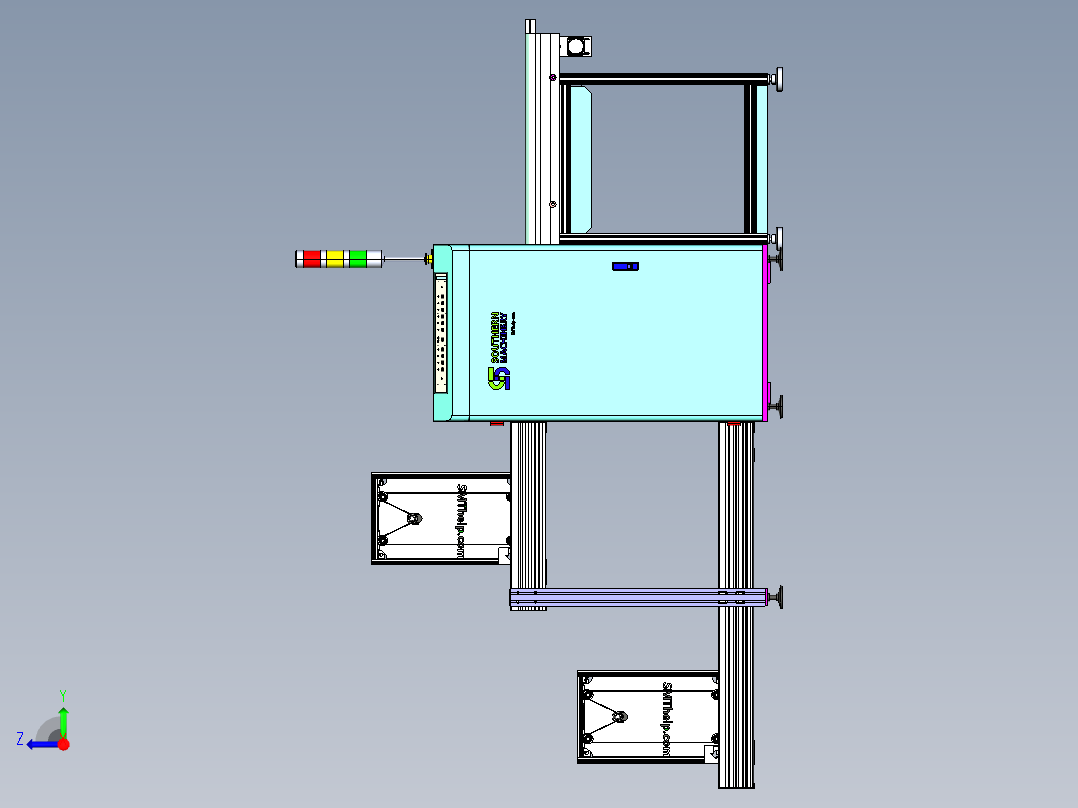 流水线、生产线(53)右视图