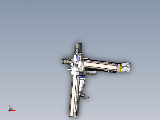 三轴移动式焊接机构前视缩略图