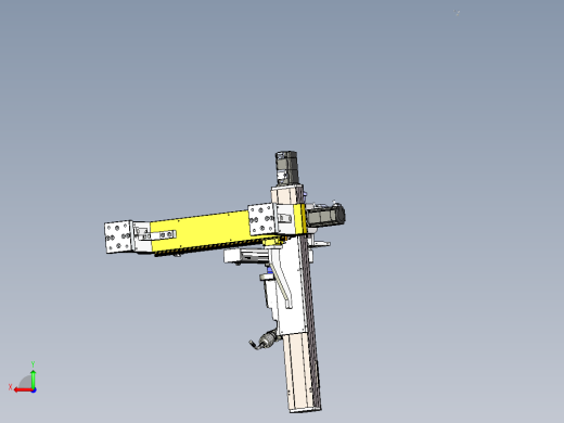 三轴移动式焊接机构后视缩略图