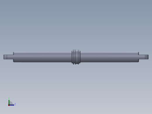 液压缸杆直径50-mm-length-682-mm-1.snapshot.1左视缩略图