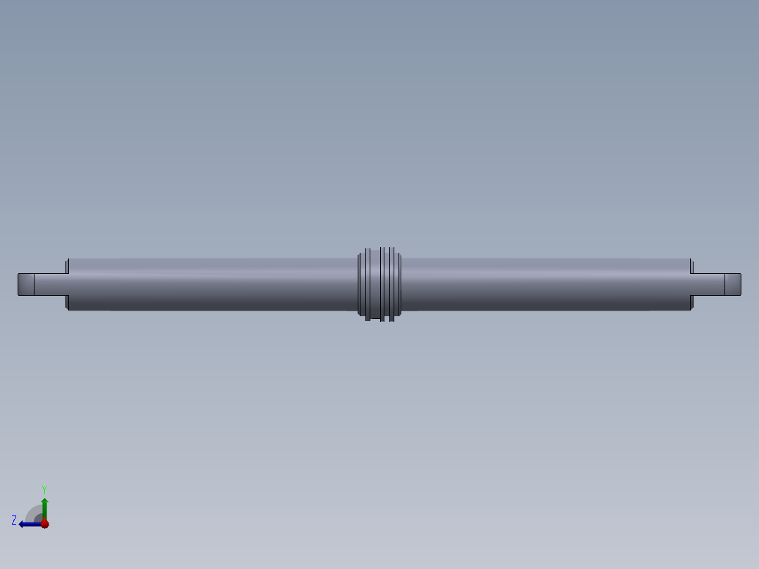 液压缸杆直径50-mm-length-682-mm-1.snapshot.1右视图