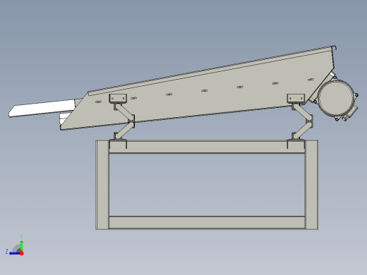 B3003868-直线振动筛给料机右视缩略图