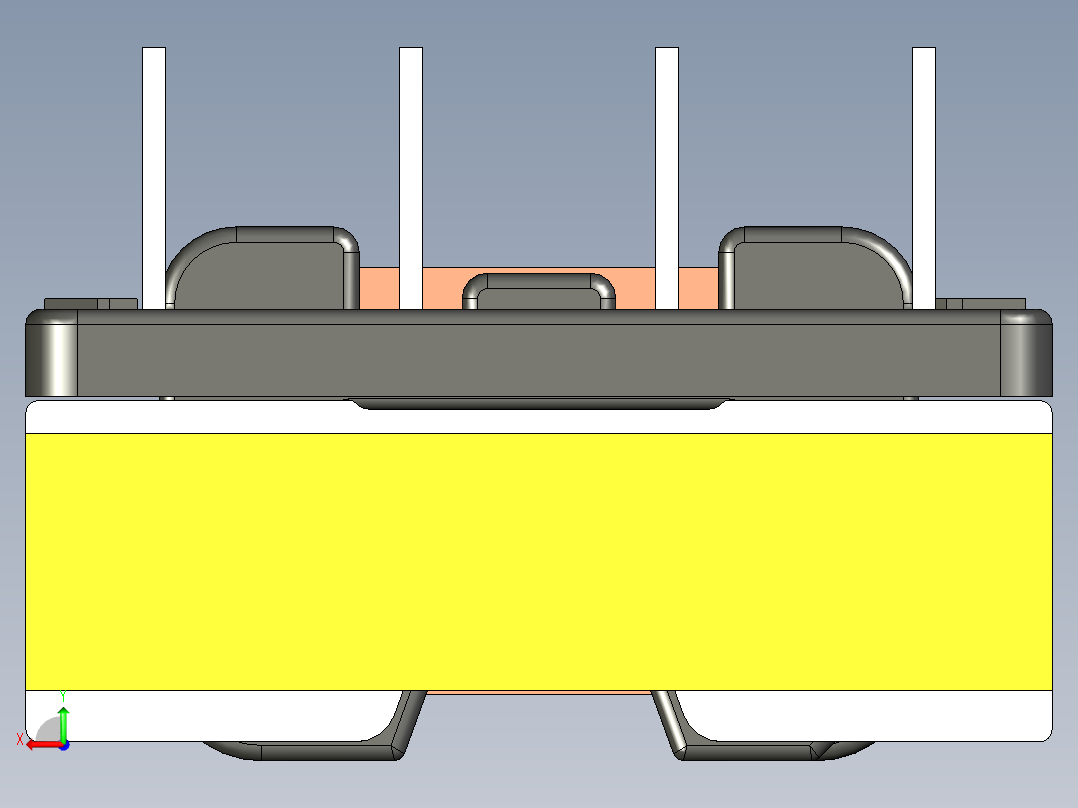 A0002809-EFD20 高频变压器 THT EFD20后视图