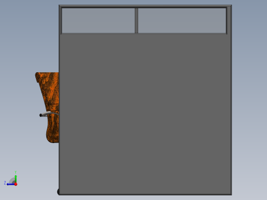 电脑桌(4)右视缩略图