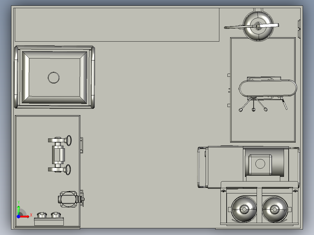 A3003926-维修轨道车辆前视图