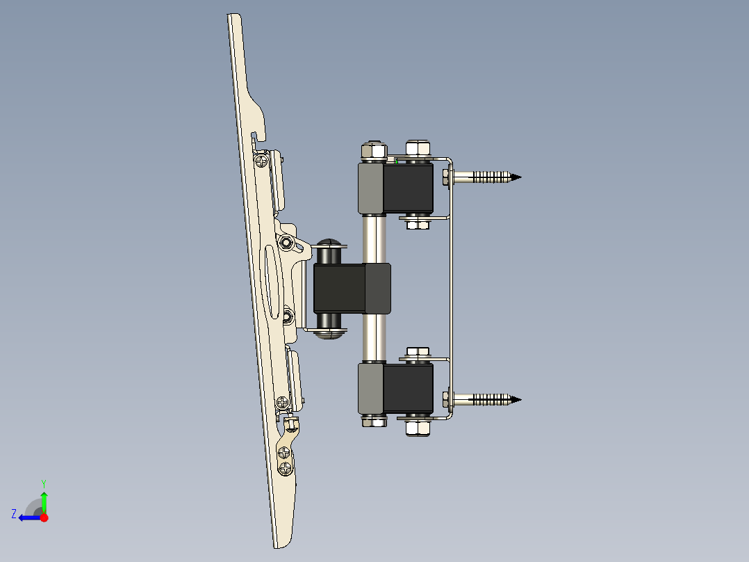 B3004367-电视壁挂架 26_-65_右视图