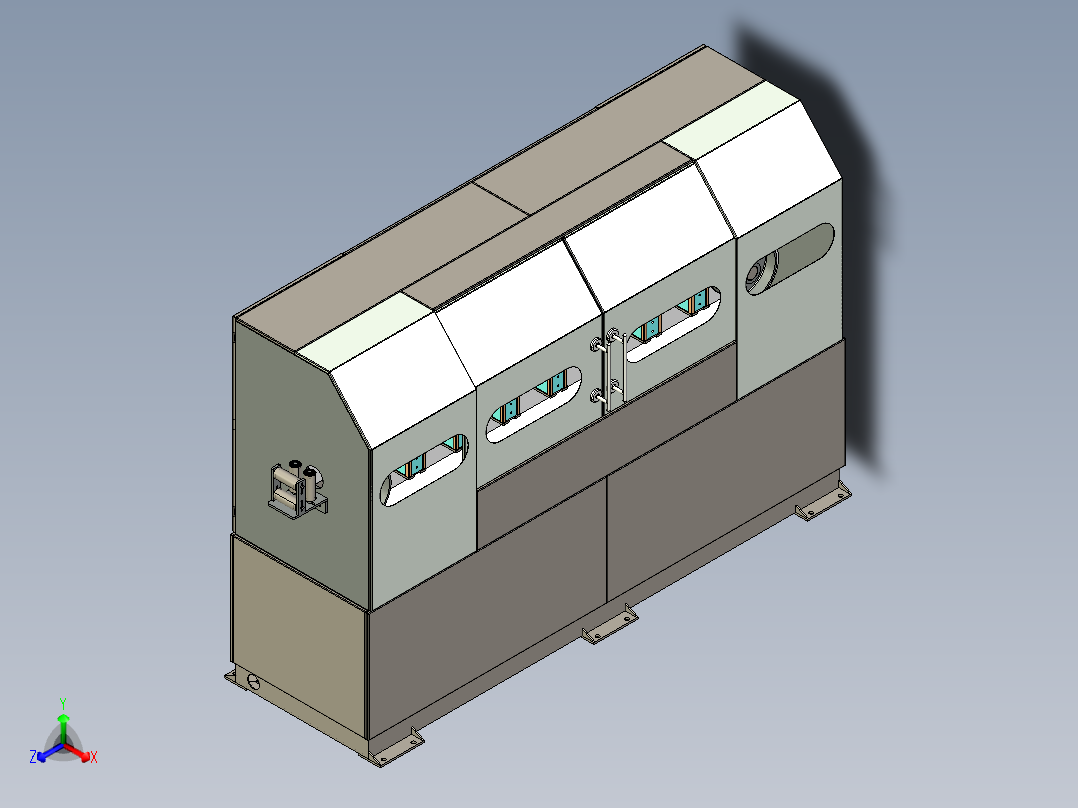 皮带式履带牵引机