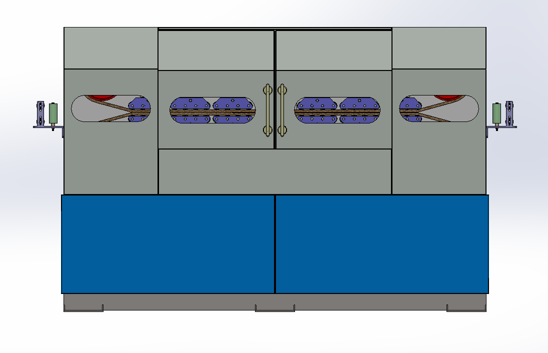 皮带式履带牵引机
