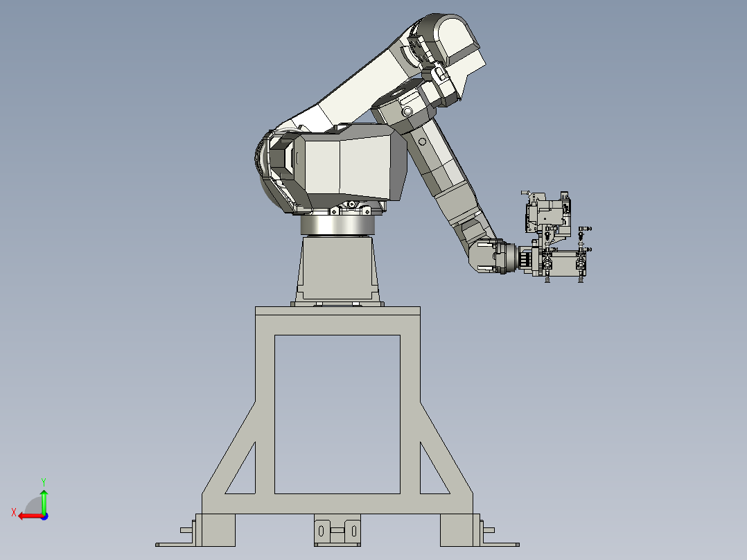 02-00-06机械手模组10i后视图