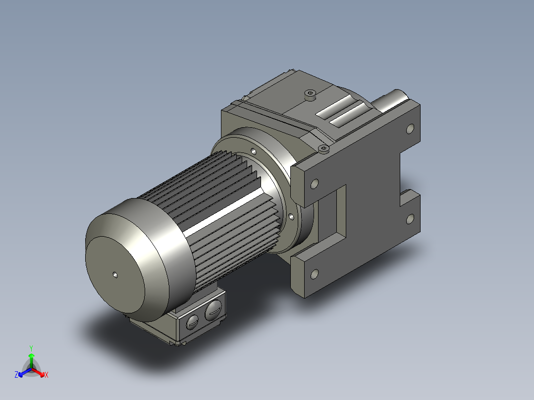 后端后R47DT80K4正等轴测图