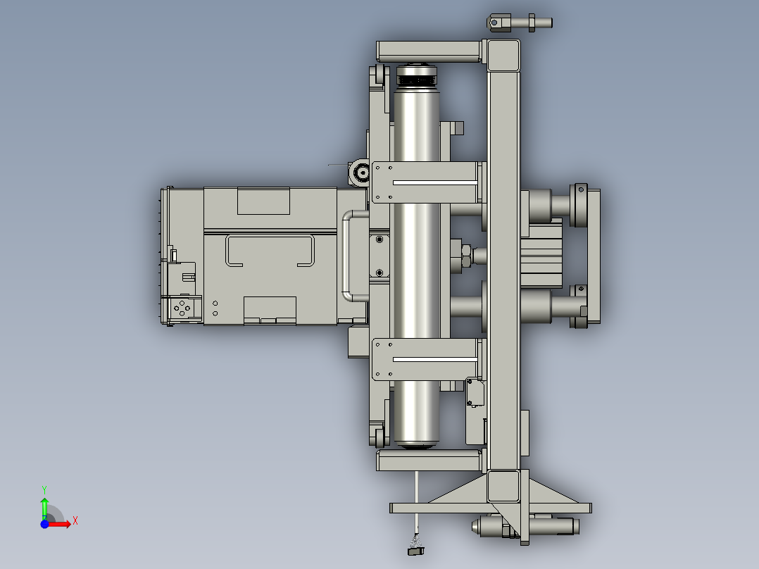 SAPMMZ01-09820平移机构前视图