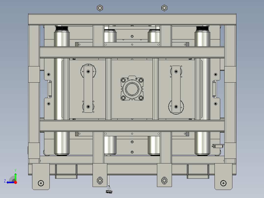 SAPMMZ01-09820平移机构右视图